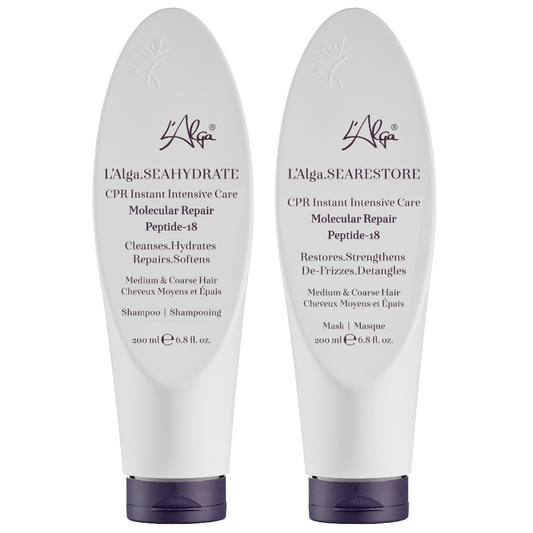 L'Alga CPR SeaHydrate Shampoo & Mask for Medium & Coarse Hair Twin 2 x 200ml