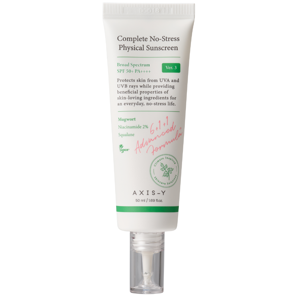 Axis-Y 6+1+1 Complete No-Stress Physical Sunscreen PA++++ SPF50+ 50ml