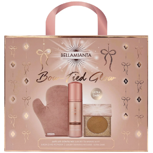 Bellamianta Bow-Tied Glow Ultra Dark Mousse Gift Set