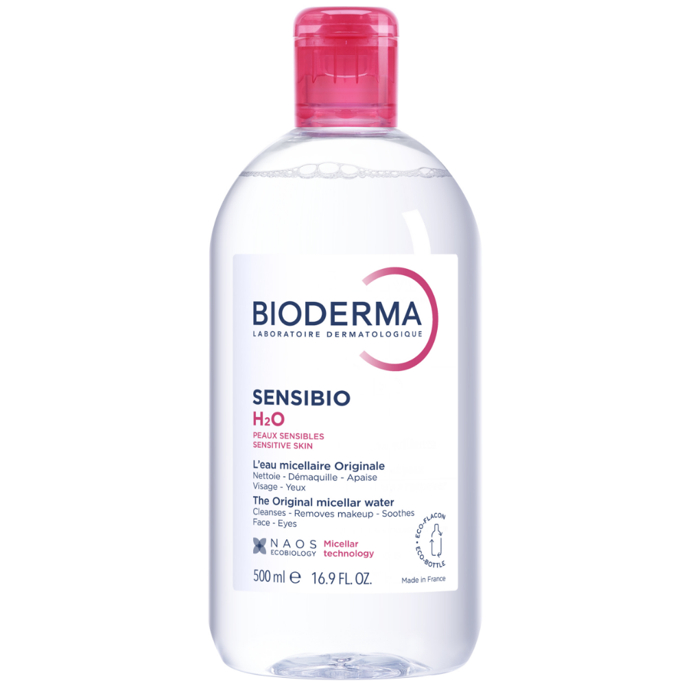 Bioderma Sensibio H2O Micellar Water Makeup Removing Cleanser 500ml