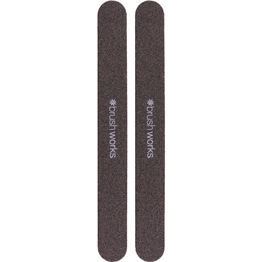Brushworks Professional Nail Files Pack of 2