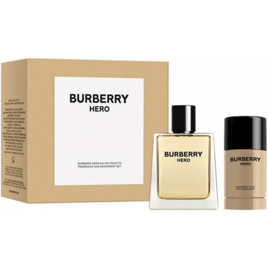 Burberry Hero Eau De Toilette Gift Set 100ml