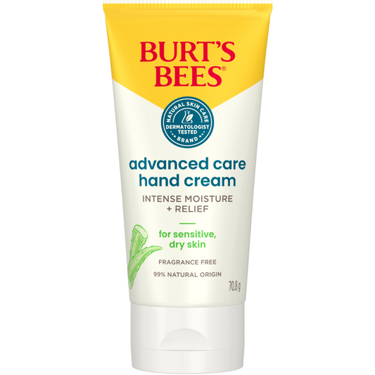 Burt's Bees Advanced Care Hand Cream for Sensitive, Dry Skin 70g