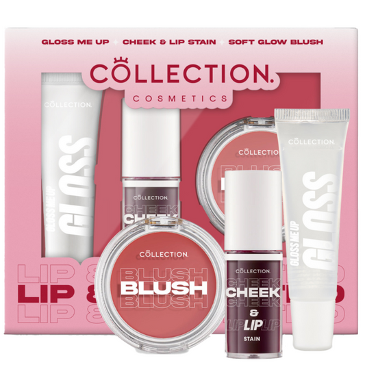 Collection Cosmetics Lip & Cheek Trio Gift Set