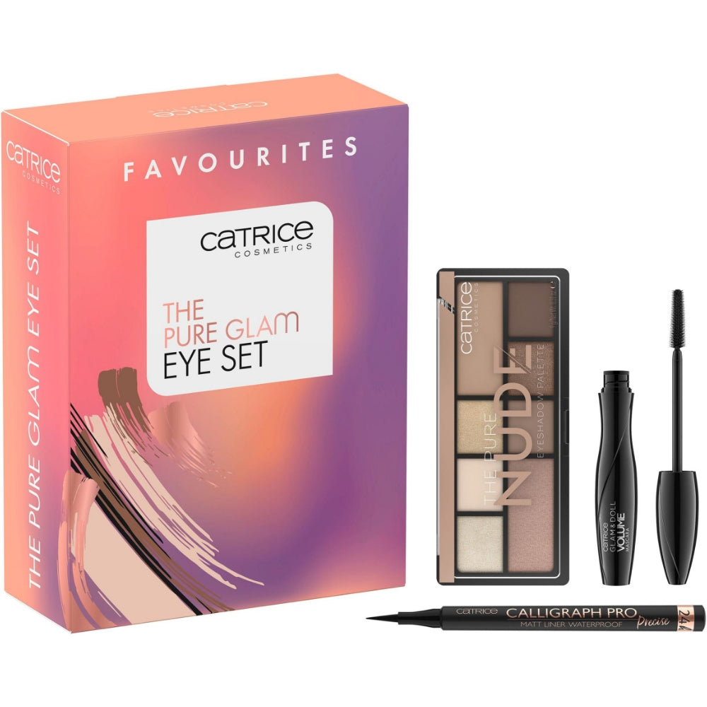 catrice eyeshadows: gorgeous colors to make your eyes... Catrice Cosmetics The Pure Glam 3 Piece Eye Set – Justmylook