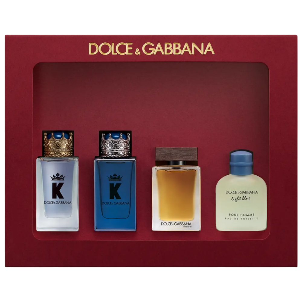 Dolce & Gabbana Men's Mini Fragrance Discovery Gift Set – Justmylook