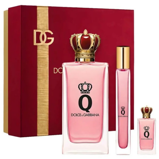 Dolce & Gabbana Q For Her Eau De Parfum Gift Set 100ml