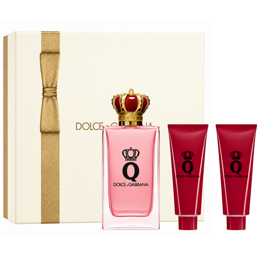 Dolce & Gabbana Q For Her Eau De Parfum Gift Set 100ml