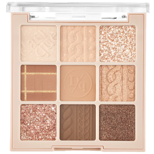 Dasique 9 Colour Eyeshadow Palette #15 Beige Knit