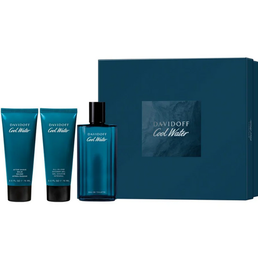 Davidoff Cool Water Eau De Toilette Gift Set 125ml