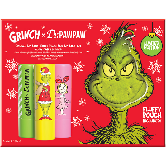 Dr. PawPaw X The Grinch Red Lip Care Gift Set