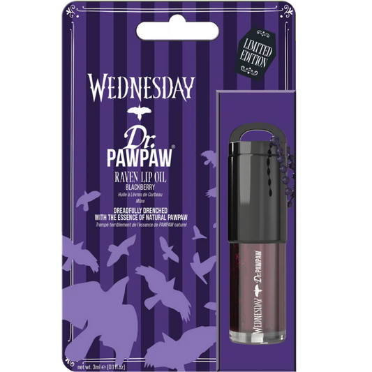 Dr. PawPaw x Wednesday Raven Lip Oil Blackberry 3ml