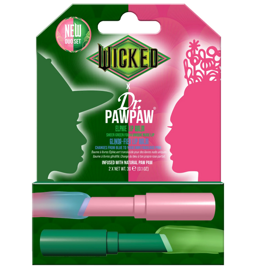 Dr. PawPaw X Wicked Elphie & Glinda-fied Lip Balm Duo
