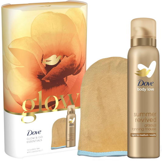 Dove Glow & Go Essentials Gradual Self Tan Gift Set
