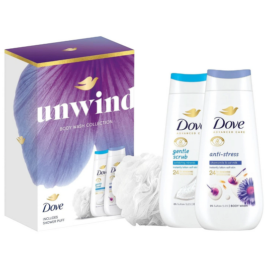 Dove Unwind Body Wash Duo Gift Set