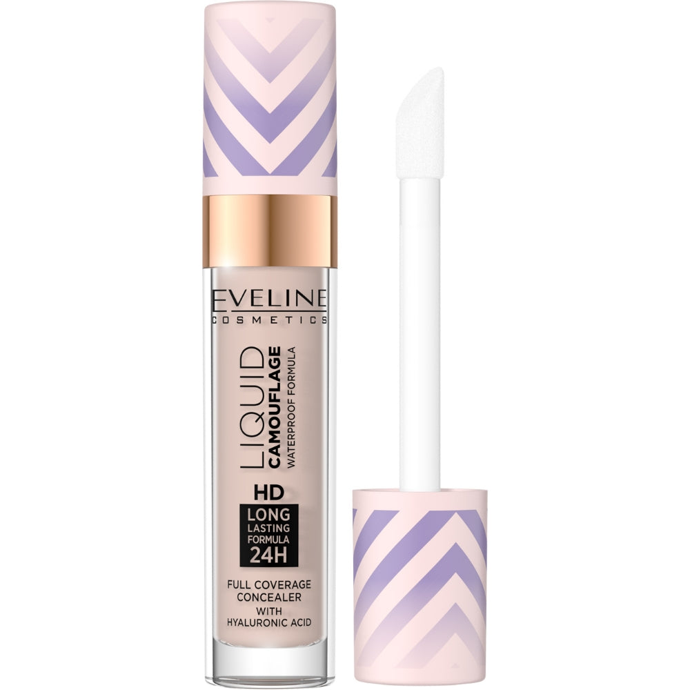 Eveline Cosmetics Liquid Camouflage Waterproof Concealer 7ml - 03 Soft Natural
