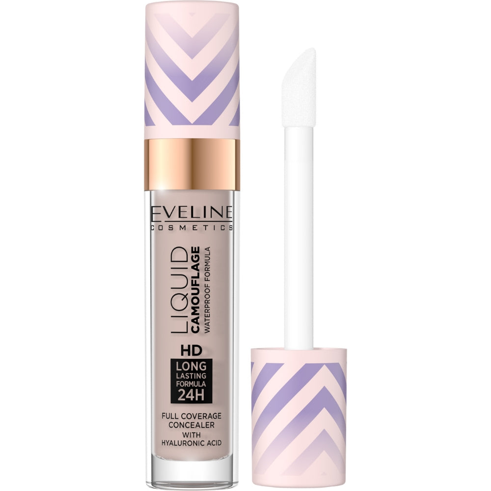 Eveline Cosmetics Liquid Camouflage Waterproof Concealer 7ml - 04 Light Almond
