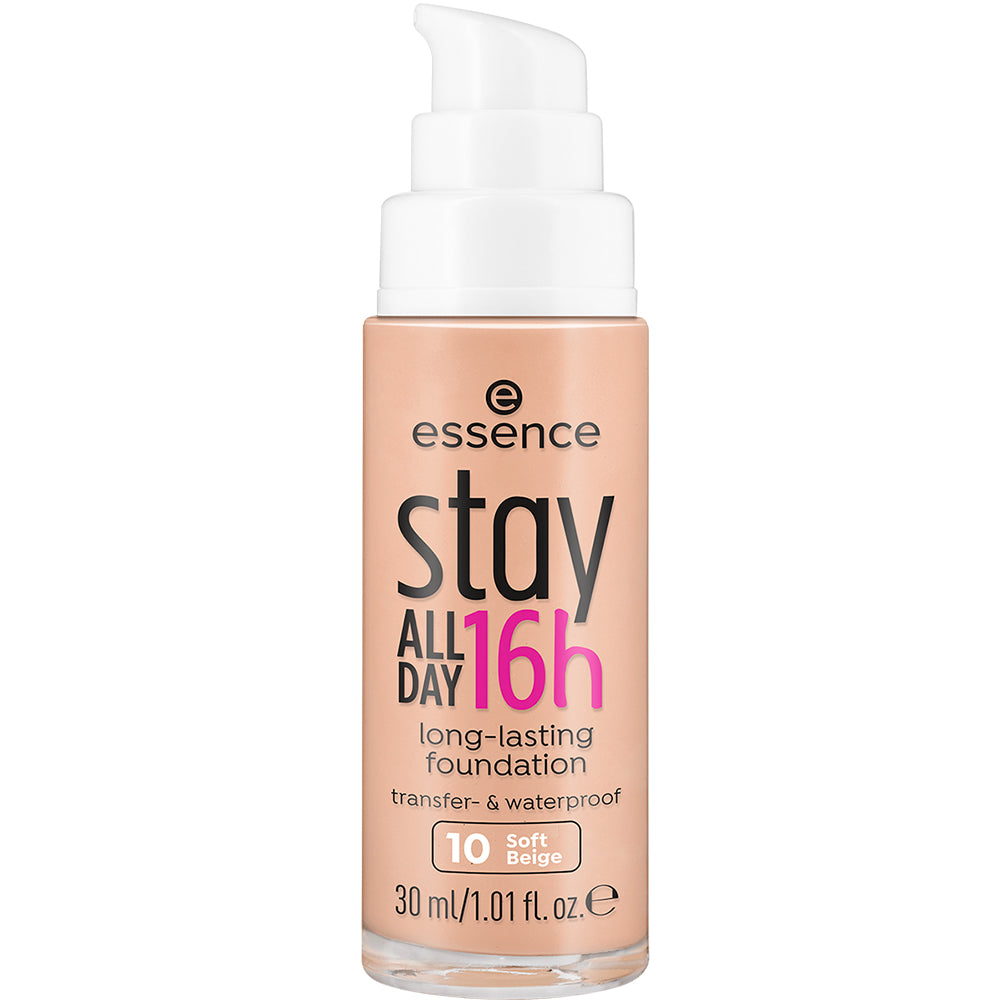 Essence Stay All Day 16h Longlasting Foundation 30ml - 10 Soft Beige