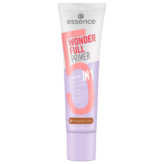Essence 5-In-1 Wonder Full Primer 20 Medium Dark SPF30 30ml