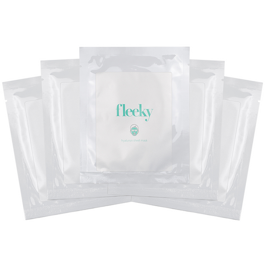 Fleeky Hyaloron Sheet Masks Pack of 5