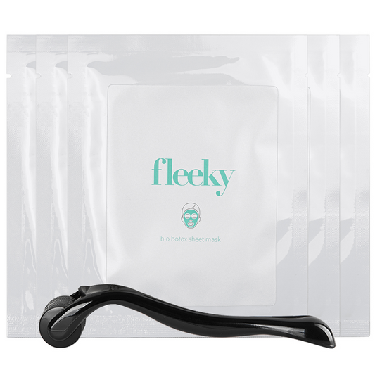 Fleeky Biobotox Sheet Mask & Dermaroller