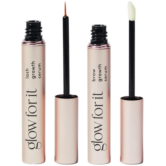 Glow For It Mini Lash & Brow Growth Serum Edit 2 x 2ml