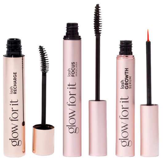 Glow For It 3 Step Lash Routine Black
