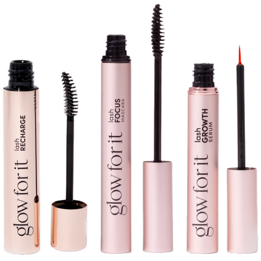Glow For It 3 Step Lash Routine Black