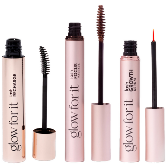 Glow For It 3 Step Lash Routine Brown