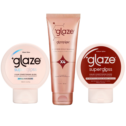 Glaze Super Gloss Auburn Spice Trio