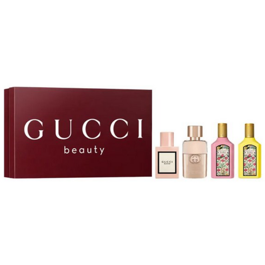 Gucci Flora Gorgeous Fragrance Discovery Gift Set 4 x 5ml