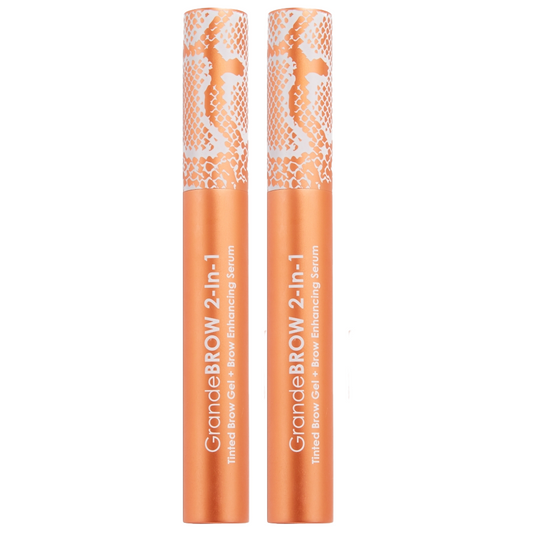 Grande Cosmetics GrandeBROW 2-in-1 Tinted Brow Gel + Enhancing Serum 3.5ml