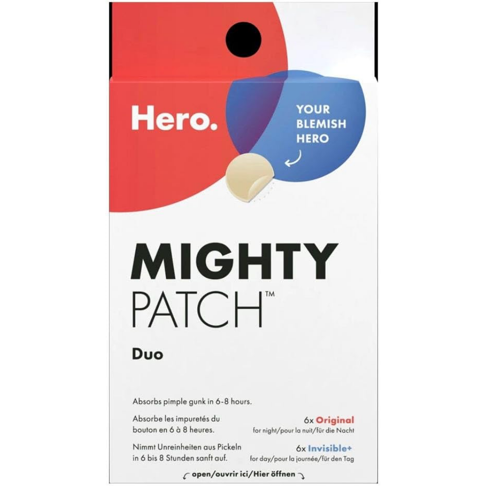 Hero Cosmetics Mighty Patch Duo Invisible & Original Pack of 12