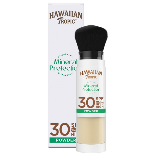 Hawaiian Tropic Mineral Translucent Powder Brush SPF30 4.25g