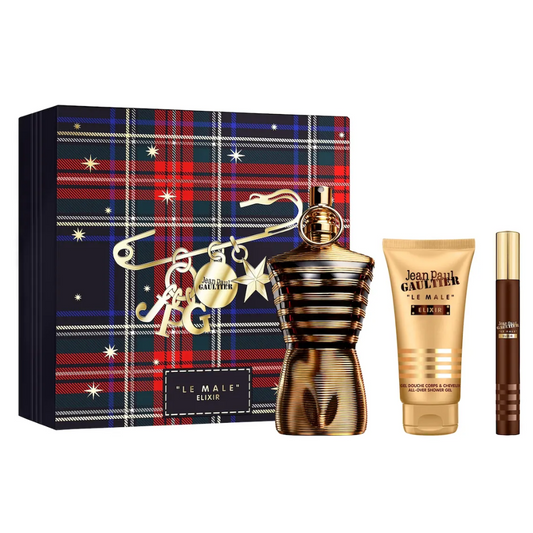 Jean Paul Gaultier Le Male Elixir Eau De Parfum Gift Set 125ml