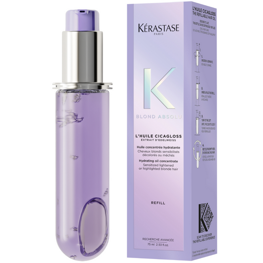 Kerastase Blond Absolu L'Huile Cicagloss Hydrating Hair Oil Refill Capsule 75ml