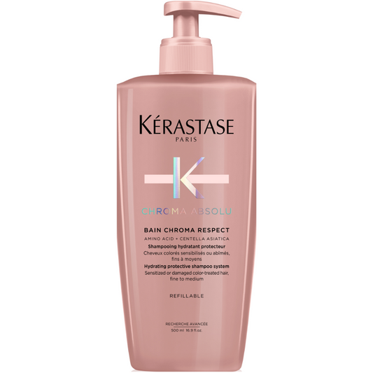 Kerastase Chroma Absolu Bain Chroma Respect Protective Shampoo Refillable Bottle 500ml