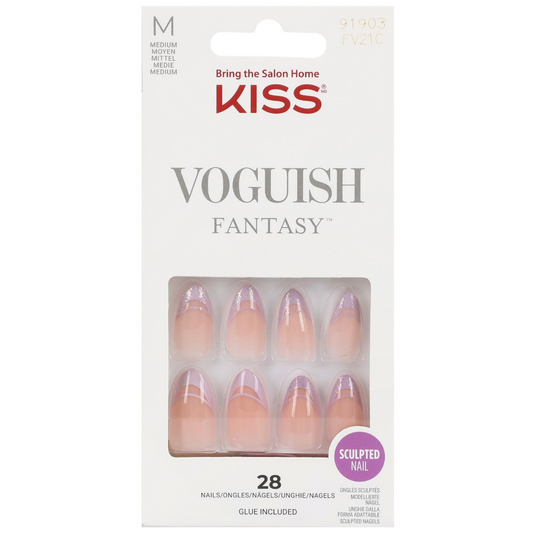 Kiss Voguish Fantasy Nails Rainy Night 28x