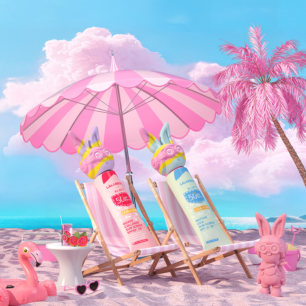 日焼け止め LALASCIPE Guava Collagen Sunscreen SPF50 Lalarecipe Guava Collagen Sun Cream PA++++ SPF50+ 50ml – Justmylook
