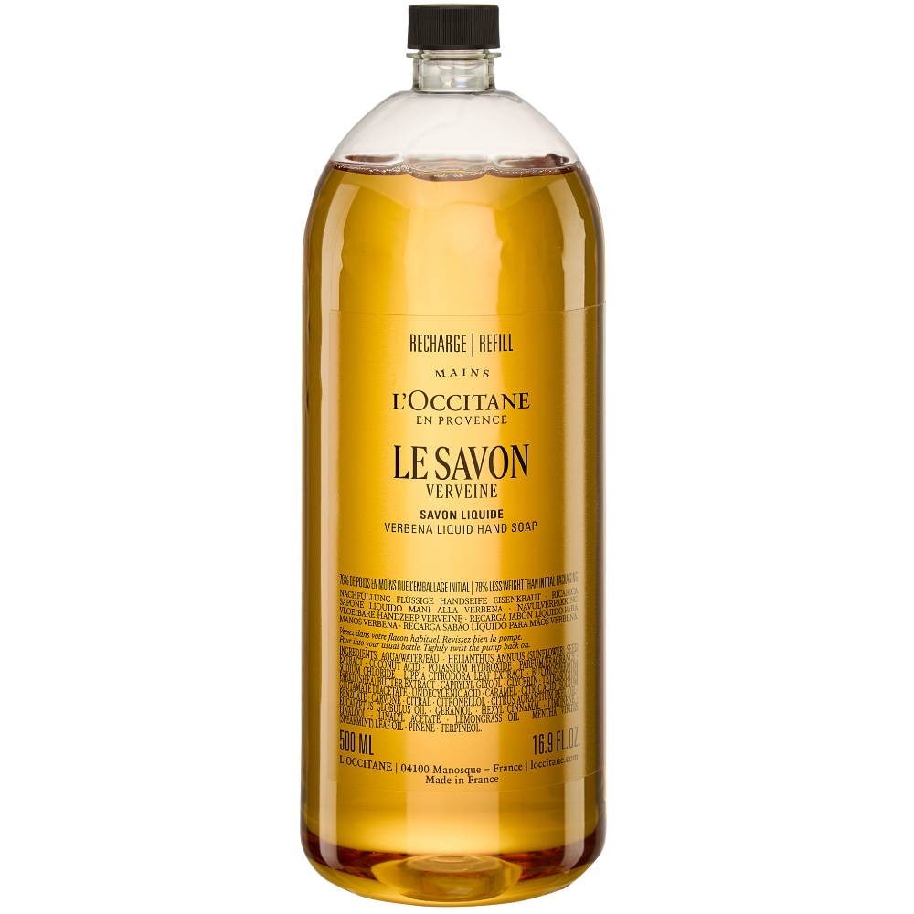 L'Occitane Shea Verbena Liquid Soap Refill 500ml
