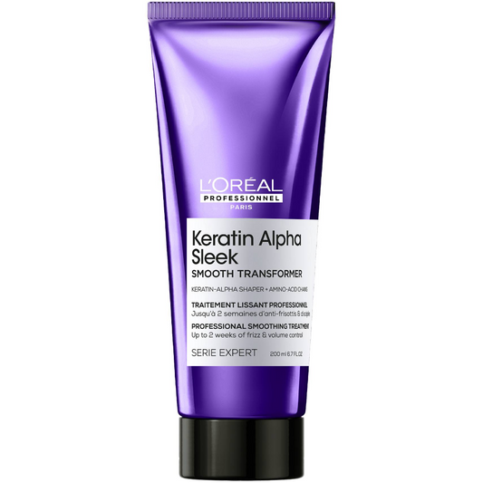 L'Oreal Professionnel Serie Expert Keratin Alpha Sleek Smooth Transformer Hair Treatment 250ml
