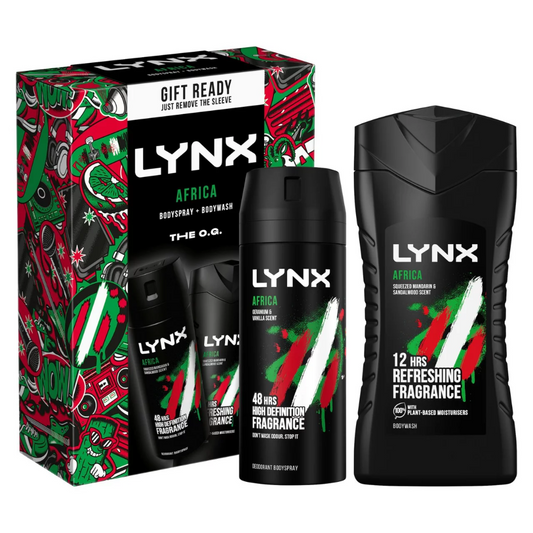 Lynx Africa Body Care Duo Gift Set