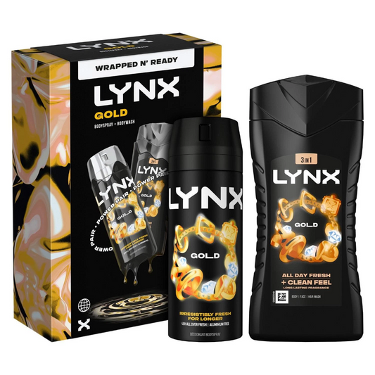 Lynx Gold Body Care Duo Gift Set