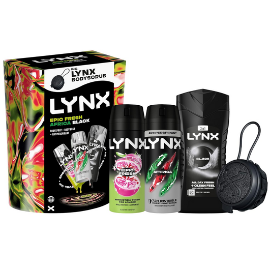 Lynx All Stars Body Wash & Body Spray Trio Gift Set