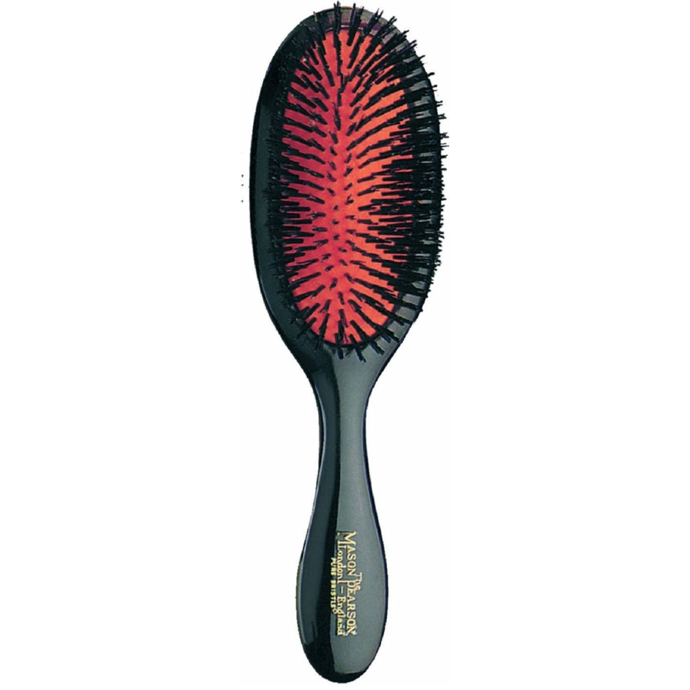 Mason Pearson Handy Boar Bristle Hairbrush Dark Ruby B3 – Justmylook