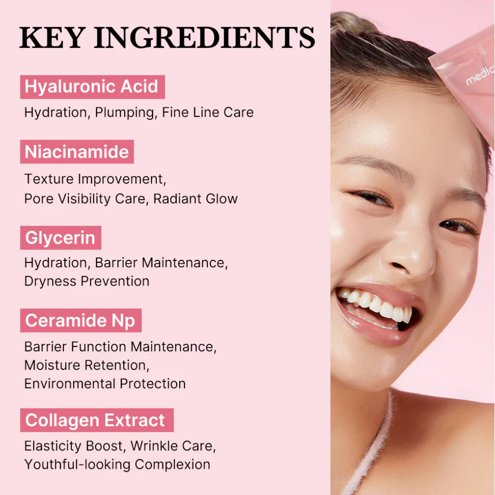 Collagen Night Wrapping Mask 2.54 Fl.oz - Peel Off Hydrolyzed Collagen Facial For Tight Skin