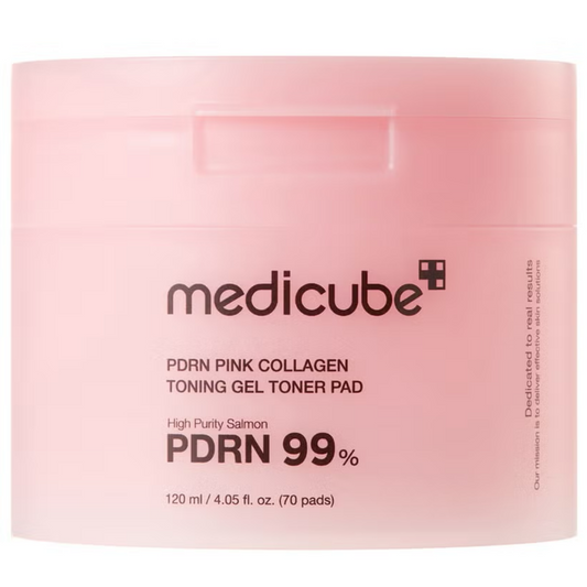 Medicube PDRN Pink Collagen Gel Toner Pads x70