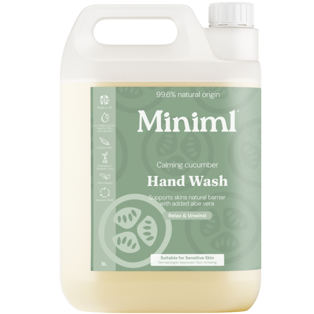 Miniml Eco-Friendly Hand Soap Cucumber + Aloe Vera 5000ml