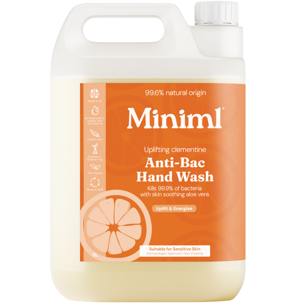 Miniml Eco-Friendly Anti-Bacterial Hand Soap Clementine 5000ml