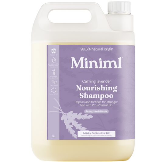 Miniml Eco Friendly Nourish & Repair Shampoo English Lavender & Chamomile 5000ml
